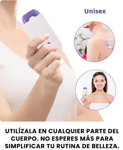 Depiladora Portátil Electrica - Piel Suave al Instante, Sin Dolor y Sin Complicaciones ✨