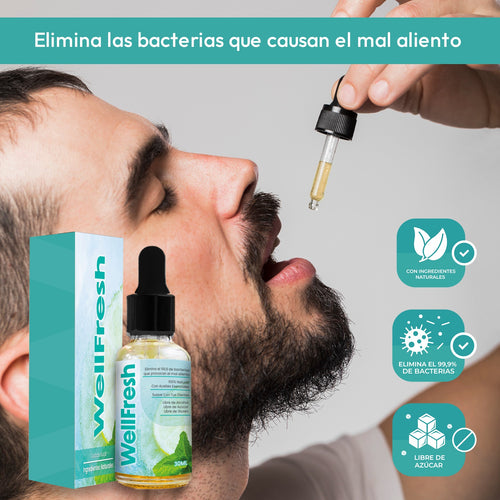 Well Fresh™ | Gotas naturales para el mal aliento