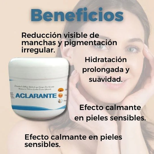 Crema Aclarante Despigmentante – Reduce Manchas, Melasma y Pecas