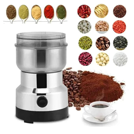 Molino Eléctrico de Granos y Café - La Forma Más Rápida y Práctica de Moler Tus Granos☕